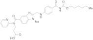 N-[[2-[[[4-[[[(Hexyloxy)carbonyl]amino]carbonyl]phenyl]amino]methyl]-1-methyl-1H-benzimidazol-5-yl…