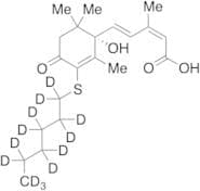 (2Z,4E)-5-[(1S)-3-(Hexylthio)-1-hydroxy-2,6,6-trimethyl-4-oxo-2-cyclohexen-1-yl]-3-methyl-2,4-pent…