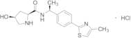 (2S,4S)-4-Hydroxy-N-((S)-1-(4-(4-methylthiazol-2-yl)phenyl)ethyl)pyrrolidine-2-carboxamide Hydroch…