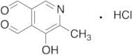 5-Hydroxy-6-methyl-3,4-pyridinedicarboxaldehyde Hydrochloride
