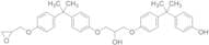 4-[1-[4-[2-Hydroxy-3-[4-[1-methyl-1-[4-(2-oxiranylmethoxy)phenyl]ethyl]phenoxy]propoxy]phenyl]-1-m…