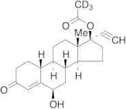 6β-Hydroxy Norethindrone Acetate-d3 (Major)