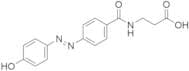 N-[4-[(1E)-2-(4-Hydroxyphenyl)diazenyl]benzoyl]-β-alanine