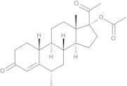 17-Hydroxy-6α-methyl-19-norpregn-4-ene-3,20-dione Acetate
