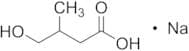 4-Hydroxyisovaleric Acid Sodium Salt