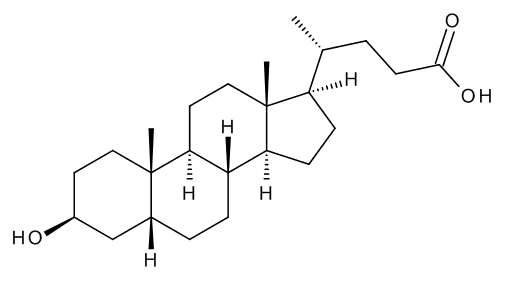 (3β,5β)-3-Hydroxycholan-24-oic acid