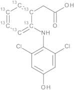 4’-Hydroxy Diclofenac-13C6 (Contain 3% unlabeled)