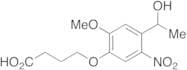 4-[4-(1-Hydroxyethyl)-2-methoxy-5-nitrophenoxy]butanoic Acid