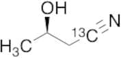 (3R)-3-Hydroxybutanenitrile-13C