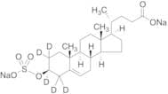 3β-Hydroxychol-5-en-24-oic Acid Sulfate-d5 Disodium Salt