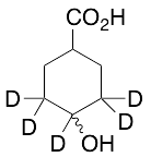 4-Hydroxycyclohexylcarboxylic Acid-d5