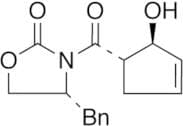 (4R)-3-[[(1S,2S)-2-Hydroxy-3-cyclopenten-1-yl]carbonyl]-4-(phenylmethyl)-2-oxazolidinone