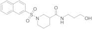 4-Hydroxy-1-(1-(naphthalen-2-ylsulfonyl)piperidin-3-yl)butan-1-one