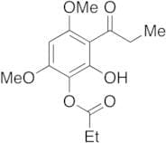 1-[2-Hydroxy-4,6-dimethoxy-3-(1-oxopropoxy)phenyl]-1-propanone