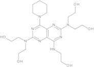 2,2',2'',2'''-[[4-[(2-Hydroxyethyl)amino]-8-(1-piperidinyl)pyrimido[5,4-d]pyrimidine-2,6-diyl]dini…