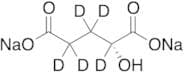 (2R)-2-Hydroxyglutaric Acid Disodium Salt-d5