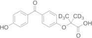 4-Hydroxy Fenofibric Acid-d6
