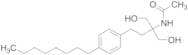 N-(1-Hydroxy-2-(hydroxymethyl)-4-(4-octylphenyl)butan-2-yl)acetamide