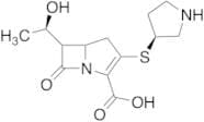 (5R,6S)-6-[(1R)-1-Hydroxyethyl]-7-oxo-3-[(3R)-3-pyrrolidinylthio]-1-azabicyclo[3.2.0]hept-2-ene-2-…