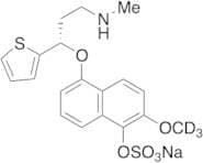 5-Hydroxy-6-methoxy-d3 Duloxetine Sulfate Sodium Salt