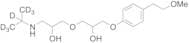 3-[2-Hydroxy-3-[4-(2-methoxyethyl)phenoxy]propoxy]-1-isopropylamino-2-propanol-d7 (Mixture of Dias…
