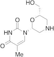 1-[(2R,6S)-6-(Hydroxymethyl)-2-morpholinyl]-5-methyl-2,4(1H,3H)-pyrimidinedione