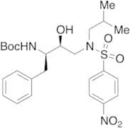 N-[(1R,2S)-2-Hydroxy-3-[(2-methylpropyl)[(4-nitrophenyl)sulfonyl]amino]-1-(phenylmethyl)propyl]car…