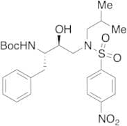 N-[(1S,2S)-2-Hydroxy-3-[(2-methylpropyl)[(4-nitrophenyl)sulfonyl]amino]-1-(phenylmethyl)propyl]car…