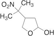 2-Hydroxy-4-(1-methyl-1-nitroethyl)-tetrahydrofuran(Mixture of Diastereomers)