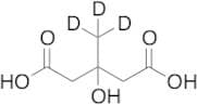 3-Hydroxy-3-methyl-d3-pentanedioic Acid
