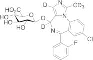 4-Hydroxy Midazolam β-D-Glucuronide-d5(Mixture of Diastereomers)