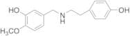 N-(p-Hydroxyphenethyl)-N-(3-hydroxy-4-methoxy)benzylamine