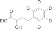 2-Hydroxy-4-phenylbutyric Acid Ethyl Ester-d5