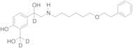 4-Hydroxy-α1-[[[6-(2-phenylethoxy)hexyl]amino]methyl]-1,3-benzenedimethanol-d3