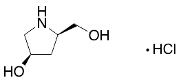 (2R,4R)-4-Hydroxy-2-pyrrolidinemethanol Hydrochloride