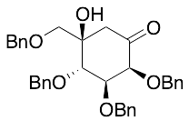 (2S,3S,4S,5R)-5-Hydroxy-2,3,4-tris(phenylmethoxy)-5-[(phenylmethoxy)methyl]-cyclohexanone
