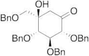 (2R,3S,4S,5R)-5-Hydroxy-2,3,4-tris(phenylmethoxy)-5-[(phenylmethoxy)methyl]-cyclohexanone