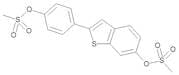 2-(4-Hydroxyphenyl)benzo[b]thiophen-6-ol Bimesylate