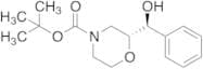 (2R)-2-[(S)-hydroxyphenylmethyl]-4-morpholinecarboxylic Acid 1,1-Dimethylethyl Ester
