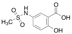 2-Hydroxy-5-methanesulfonamidobenzoic Acid