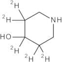 4-Hydroxypiperidine-3,3,4,5,5-d5