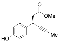 (3R)-3-(4-Hydroxyphenyl)-4-hexynoic Acid Methyl Ester
