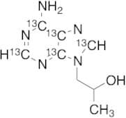 9-(2-Hydroxypropyl)adenine-13C5