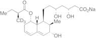 3a-Hydroxy Pravastatin-d3 Sodium Salt