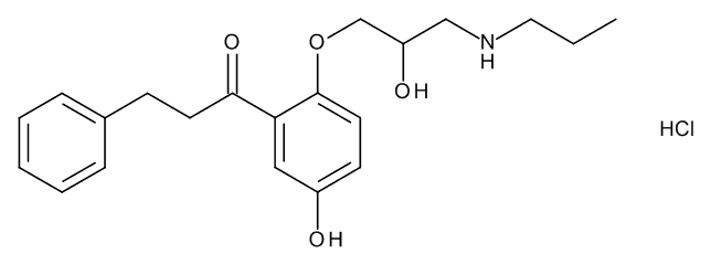 5-Hydroxy Propafenone Hydrochloride