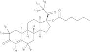 4-Pregnen-17α-ol-3,20-dione-2,2,4,6,6,21,21,21-d8 Hexanoate