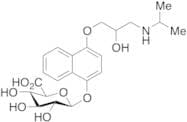 4-Hydroxy Propranolol β-D-Glucuronide (Mixture of Diastereomers)