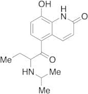 8-Hydroxy-5-[2-[(1-methylethyl)amino]-1-oxobutyl]-2(1H)-quinolinone