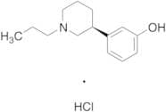 (S)-(-)-3-(3-Hydroxyphenyl)-N-propylpiperidine Hydrochloride