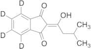 2-(1-Hydroxy-3-methylbutylidene)-1H-indene-1,3(2H)-dione-d4